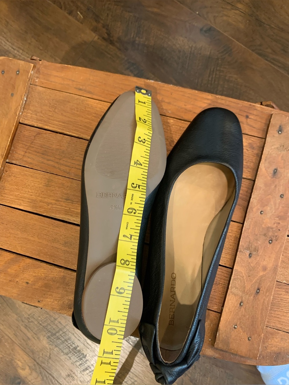 Anthropologie Bernardo Eloisa With Bow Flats Size  8.5 - Picture 4 of 6